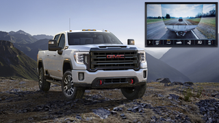 The 2020 GMC Sierra HD Lets You See Straight Through the Trailer You're Hauling